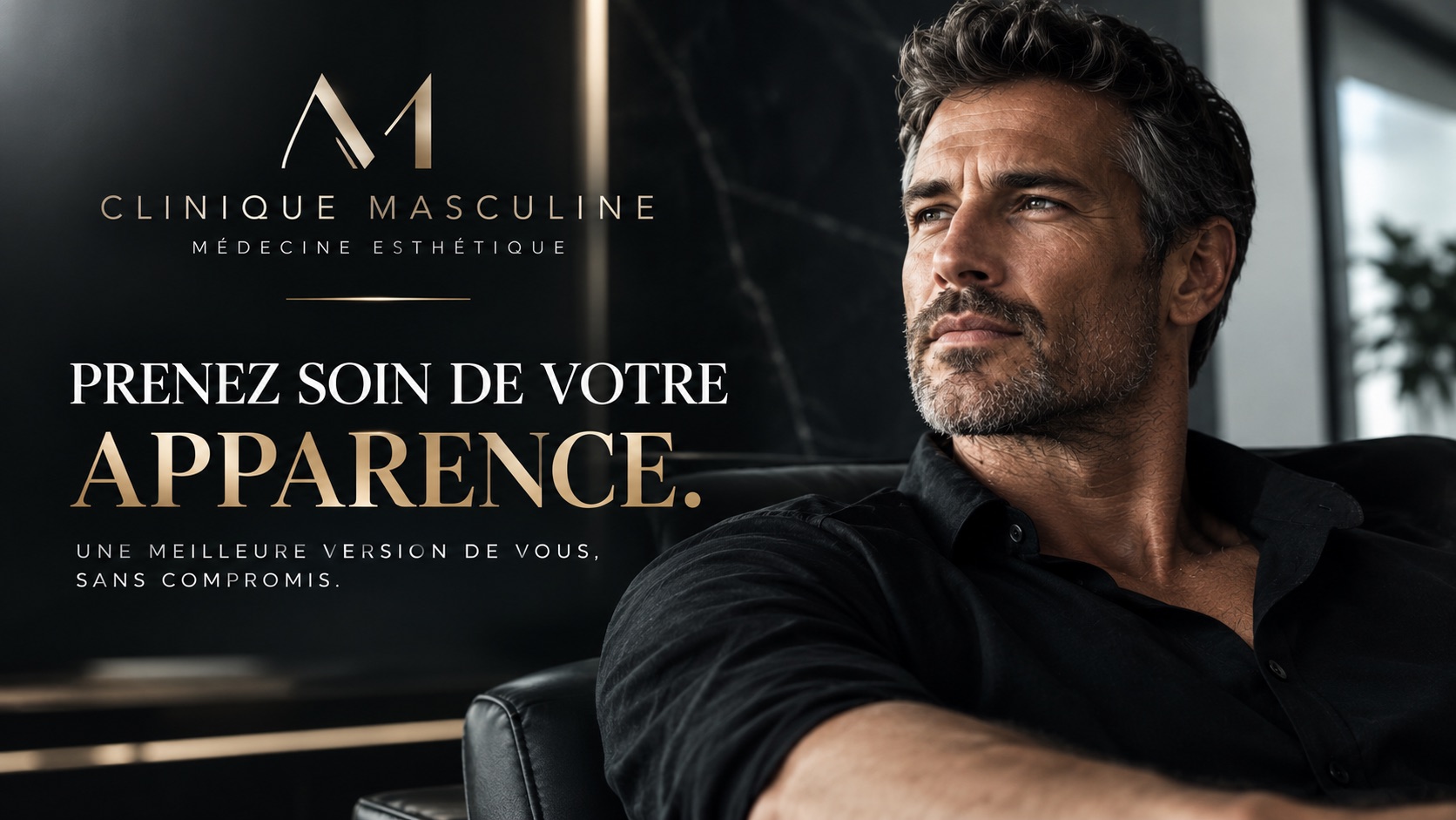 Au masculin — prenez soin de votre apparence : une meilleure version de vous, sans compromis.